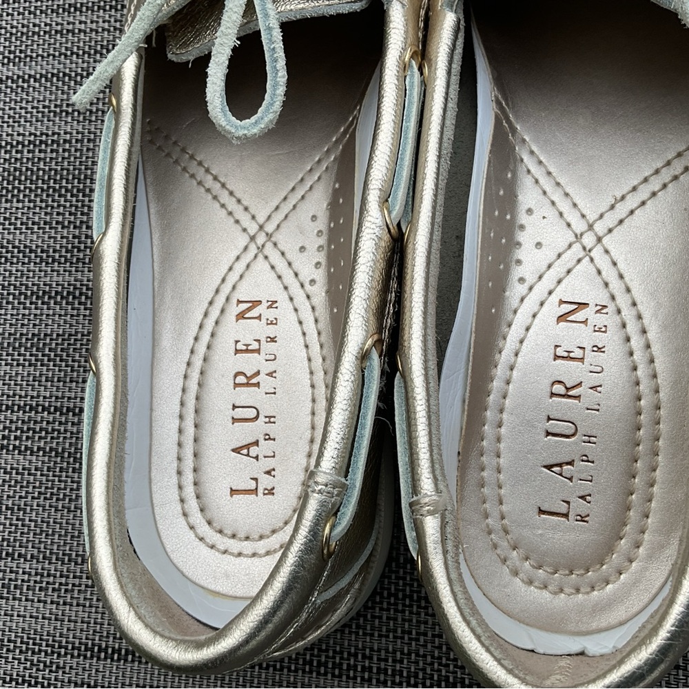Ralph Lauren Boat Shoes Size 6 - Picture 7 of 8
